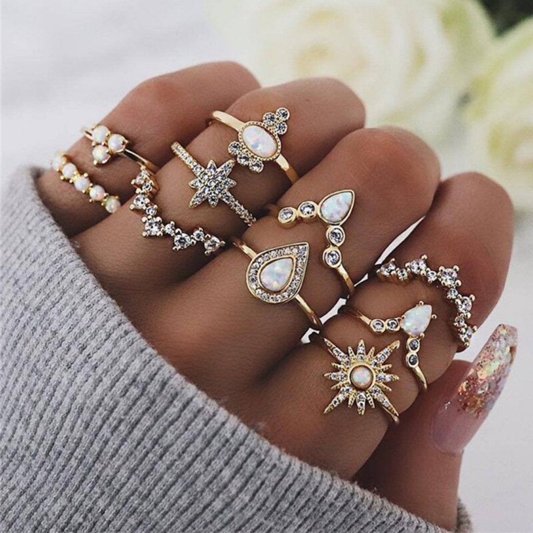 Unique Pack with 8 to 12 Rings