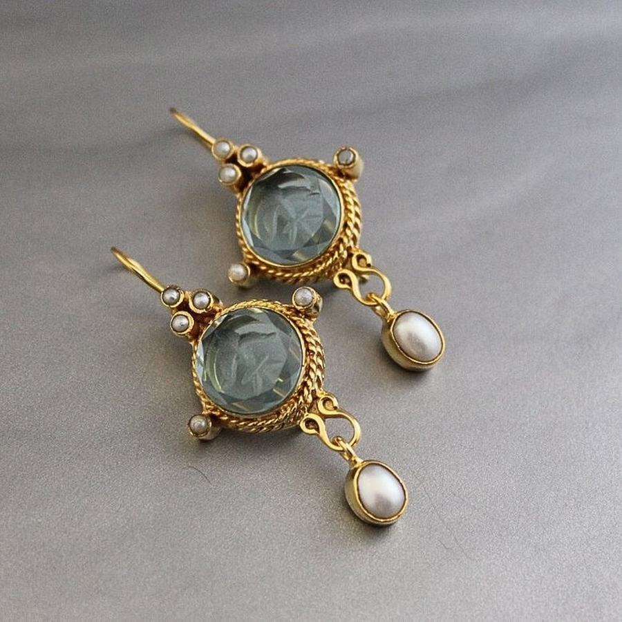 Vintage Pearl Earrings