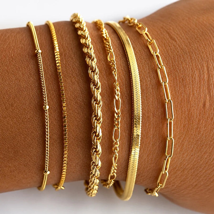 Isabella Vernetta Gold Bracelet Set