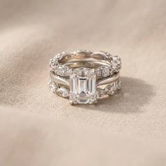 Vintage Silver Bright Layer Ring