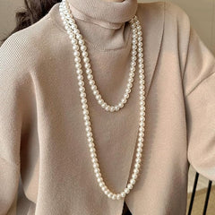 Timeless Double Pearl Necklace