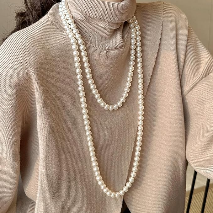 Timeless Double Pearl Necklace