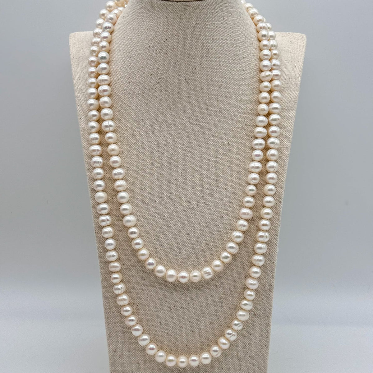 Timeless Double Pearl Necklace