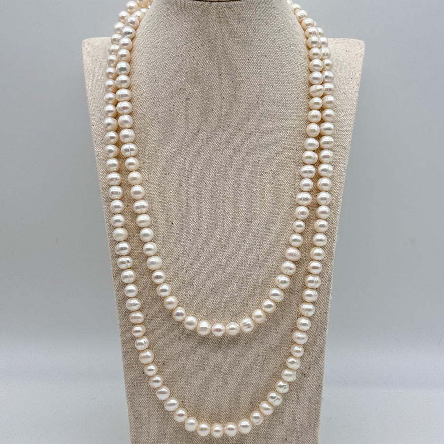 Timeless Double Pearl Necklace