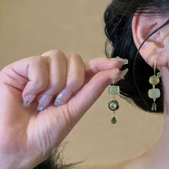 Vintage Green Earrings